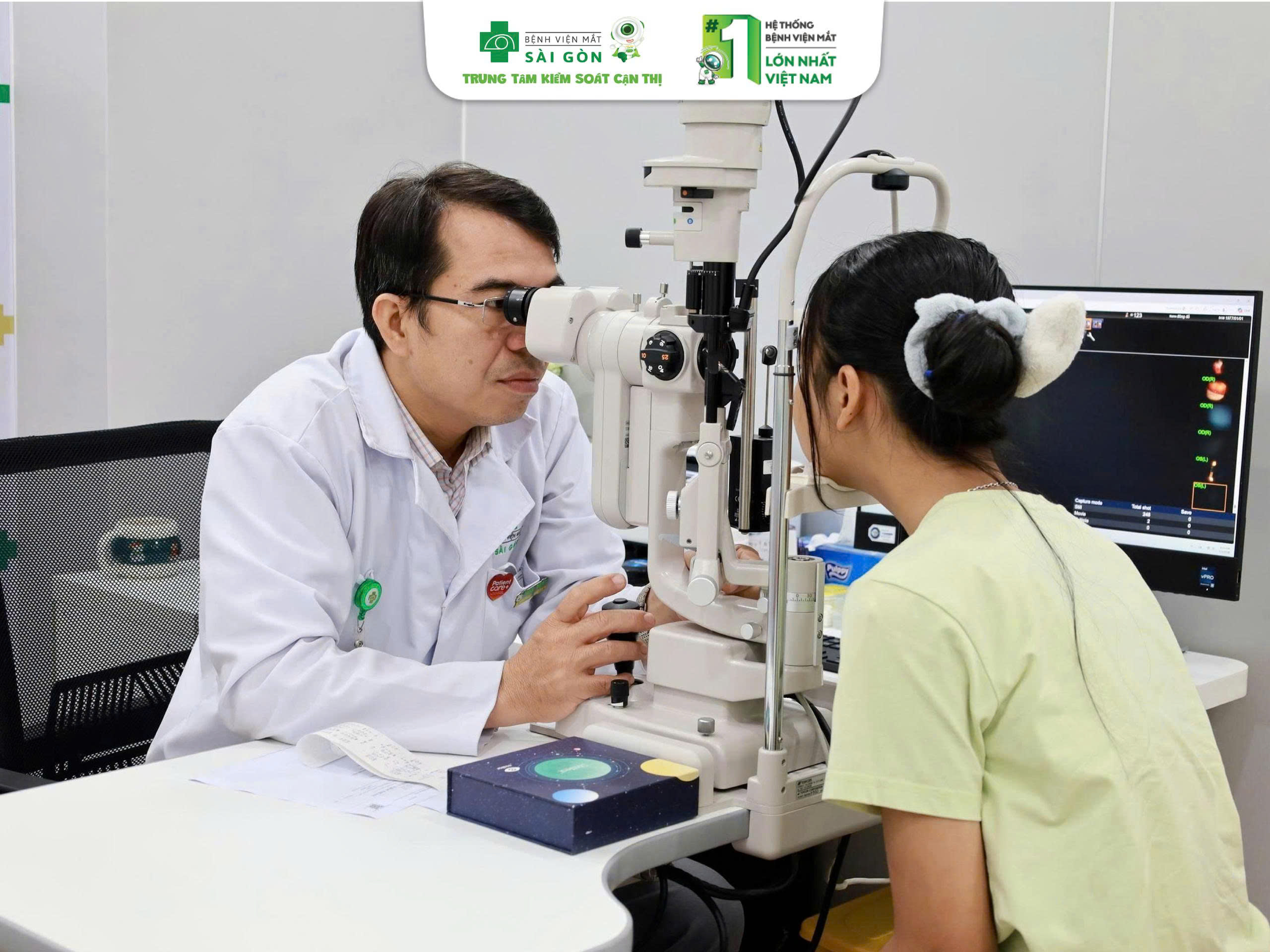 khám mắt nhãn nhi